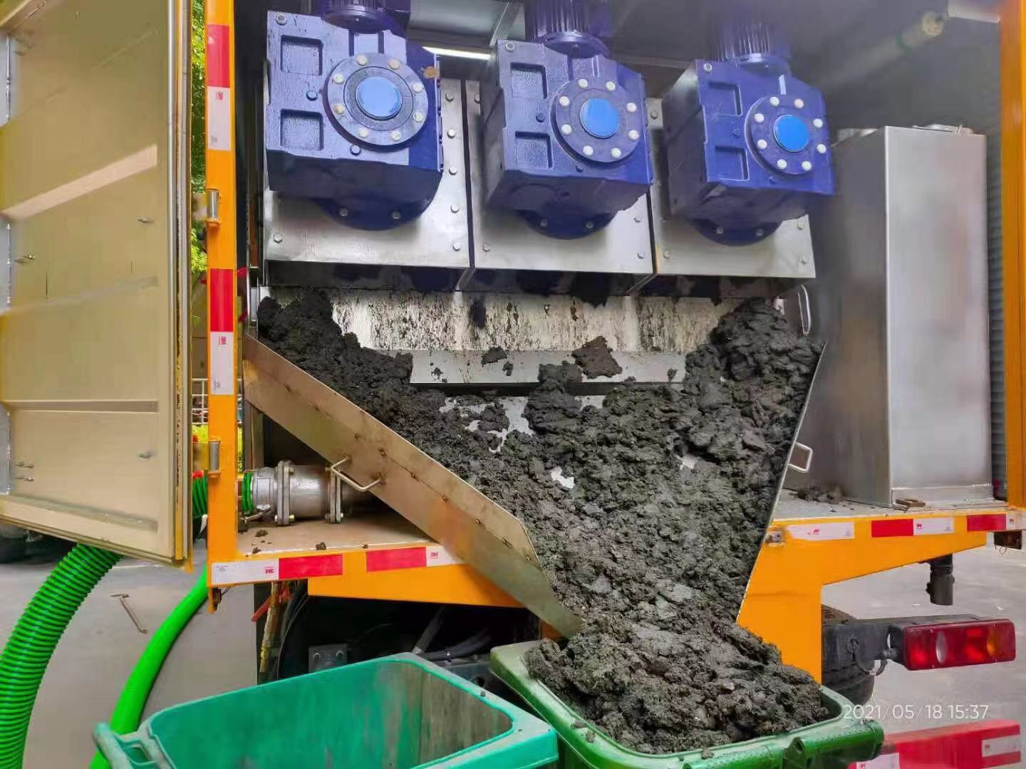 康保化粪池清掏城市维护站-泥浆净化干湿分离处理